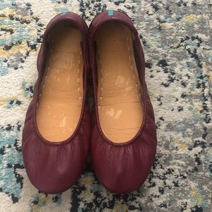 Burgundy Tieks (sz. 9)